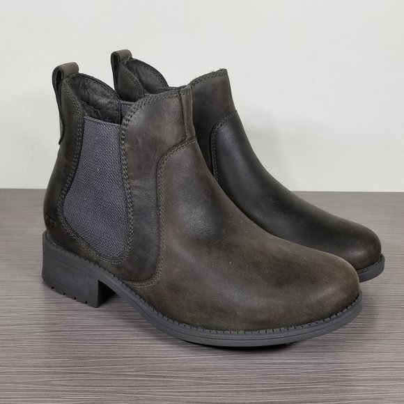 UGG Bonham Waterproof Chelsea Boot, Brown Leather, Womens Size 5.5 M / 36.5 - Picture 2 of 12